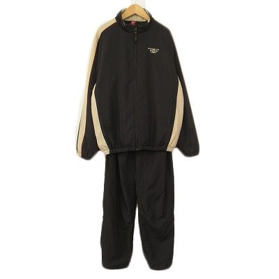 ミズノ MIZUNO T-ZOID ゴルフ セットアップ ウインドブレーカー ジャケット パンツ M 黒 ブラック