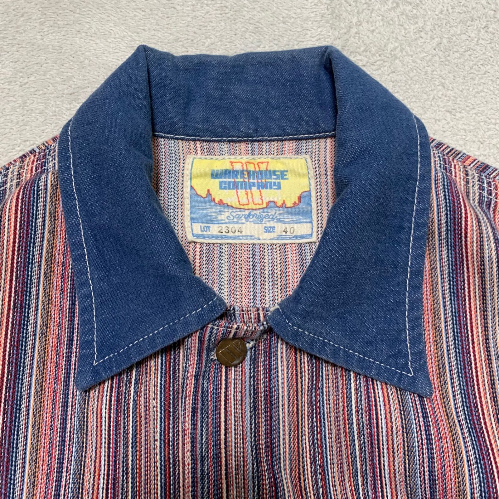 Stripe カバーオール