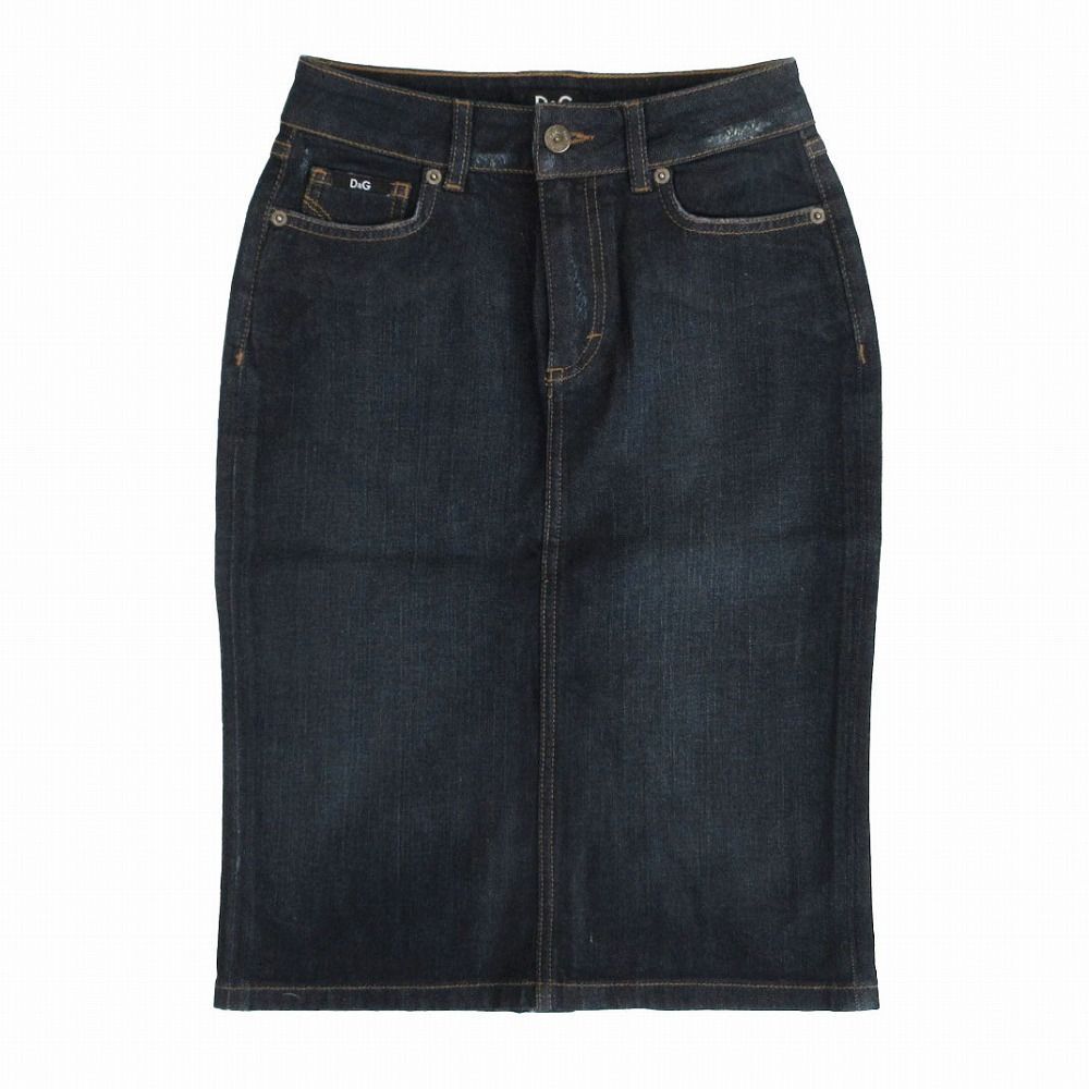 【再入荷】 ディーアンドジー タイト デニム ドルチェ＆ガッバーナ D＆G スカート