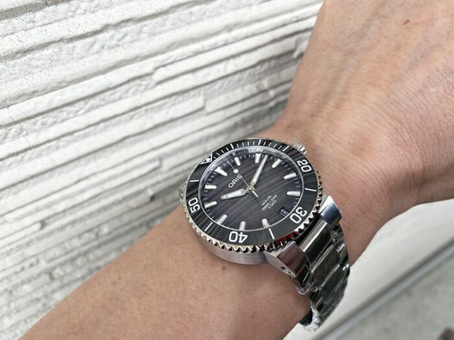 【あすつく】 オリス メンズ ORIS オリス腕時計 キャリバー400 アクイスデイト 時計