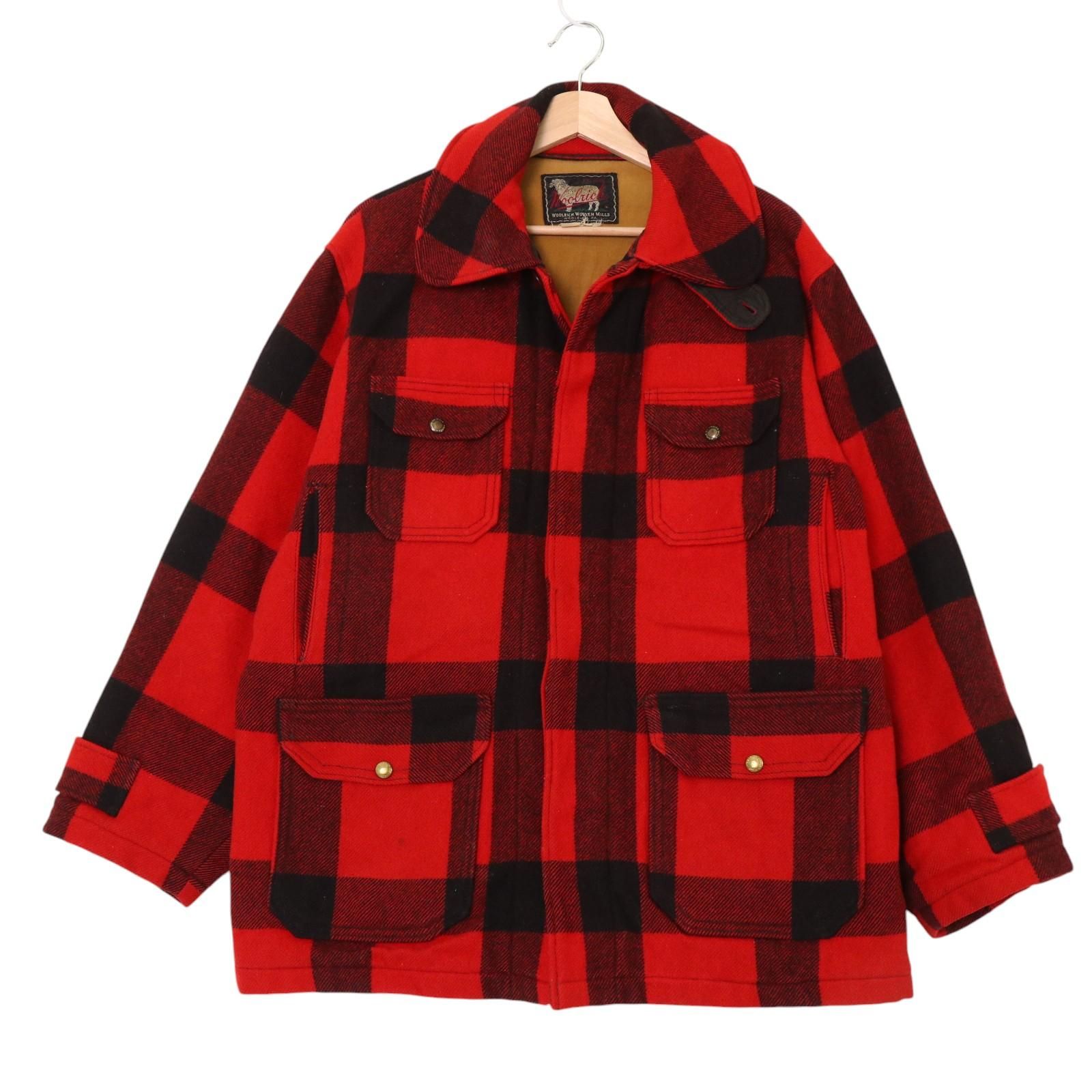 60年代 USA製 WOOLRICH ウールリッチ ウール マッキーノジャケット 