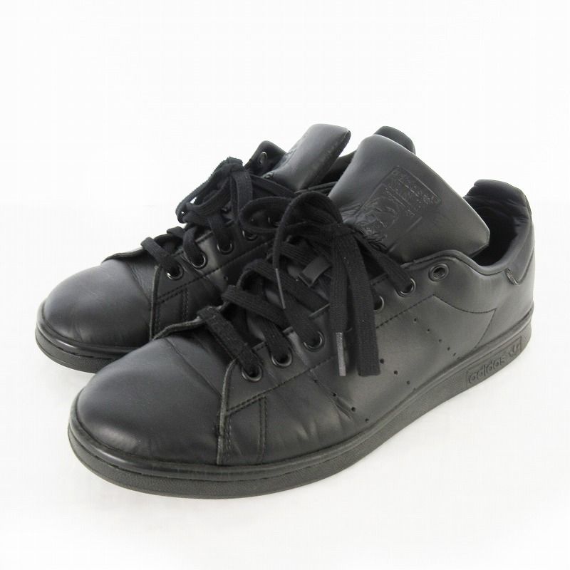 アディダス adidas STANSMITH スタンスミス スニーカー ローカット FX5499 28I001 黒 トリプルブラック US9 1/2 27.5ｃｍ 靴