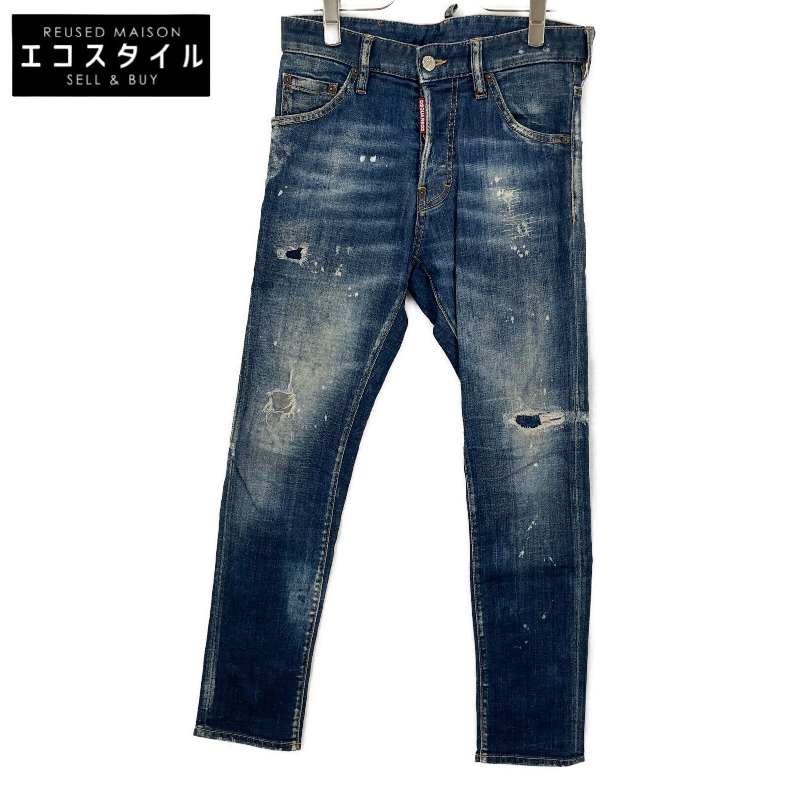 DSQUARED2 ディースクエアード 20年 ブルー S71LB0795 COOL GUY jeans 42