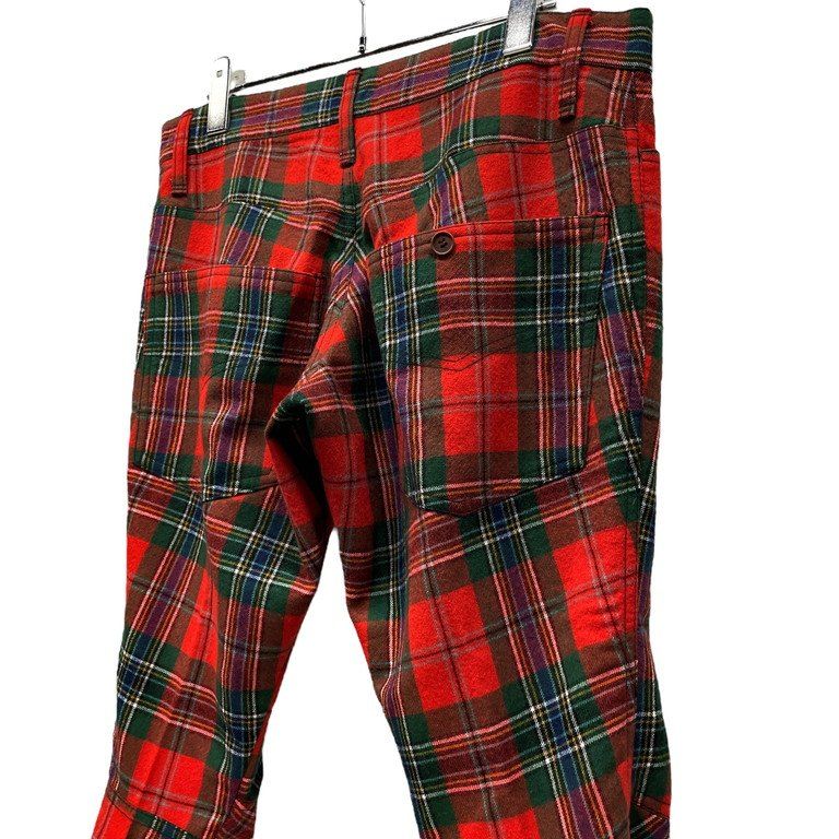 Christopher Nemeth クリストファーネメス チェックパンツ Christopher Nemeth ウールフランネルタータンチェック