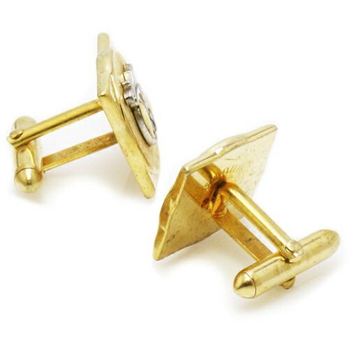 アンティーク カフス スター ゴールド #1755 カフスボタン