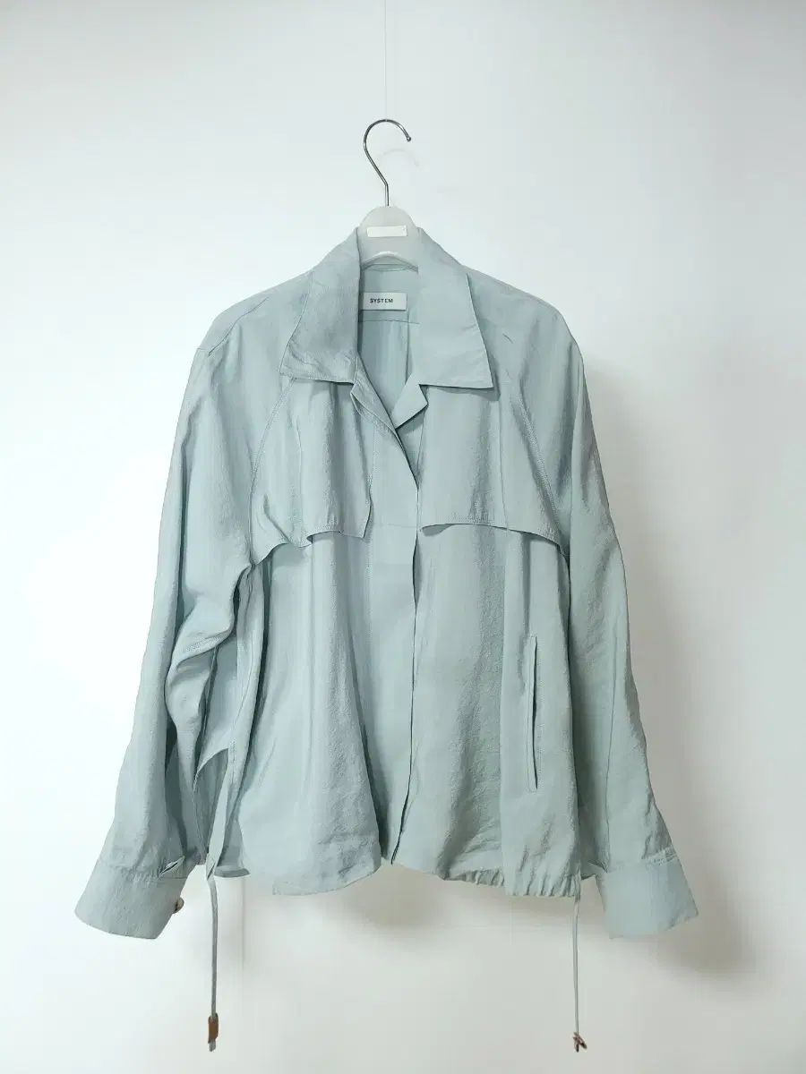 The HANDSOME SYSTEM システム 21ss ルーズフィット 薄い ジャケット S サイズ
