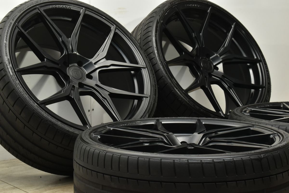 W223 Sクラス等に ロハナ Rohana RFX5 22in 9J 30 10.5J 40 PCD112 ファルケン アゼニス 255 30R22 295 25R22 W221 W222 にも