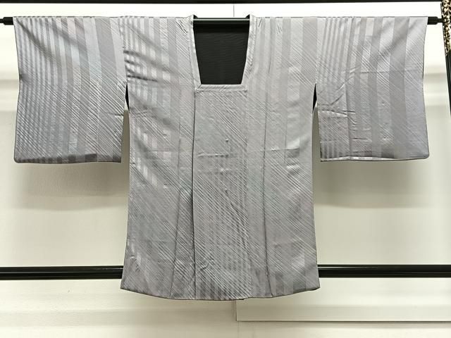 平和屋着物＃道行コート リバーシブル 間道 正絹 CAAX7879ua
