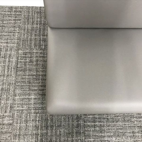 2人用ソファ 応接用 ワークブース用 4本脚 グレー オカムラ 2人