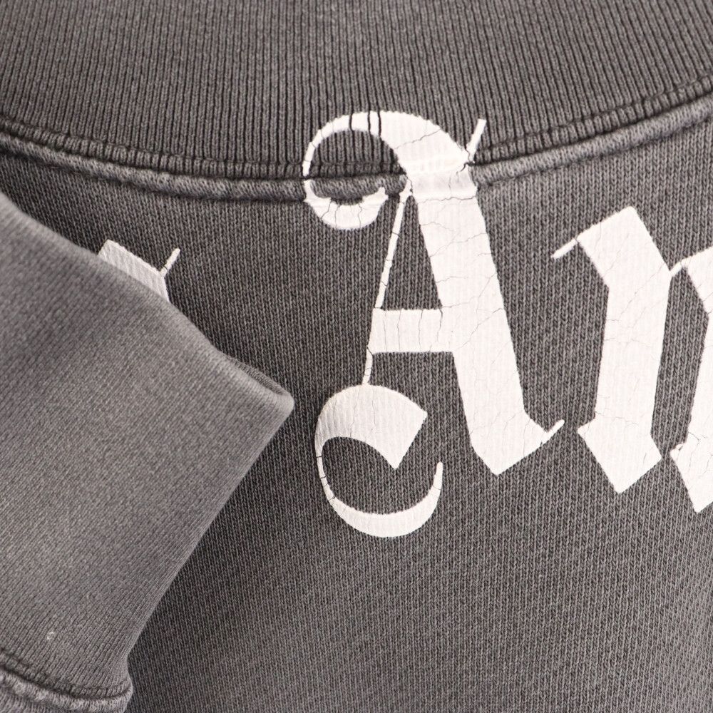 Palm Angels (パームエンジェルス) Curved Logo Sweatshirt カーブロゴ