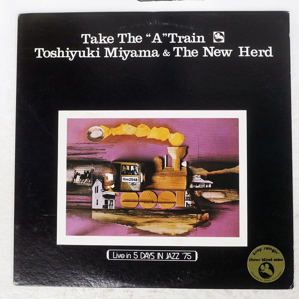 盤 宮間利之とニューハード|テイクジAトレイン|THREE BLIND MICE TBM2548 LP
