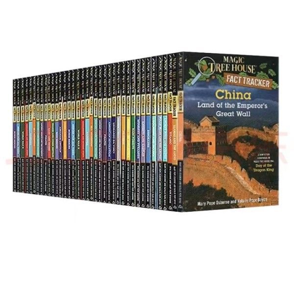 新品 最新版 Magic Tree House Fact Tracker 44冊 英語 洋書
