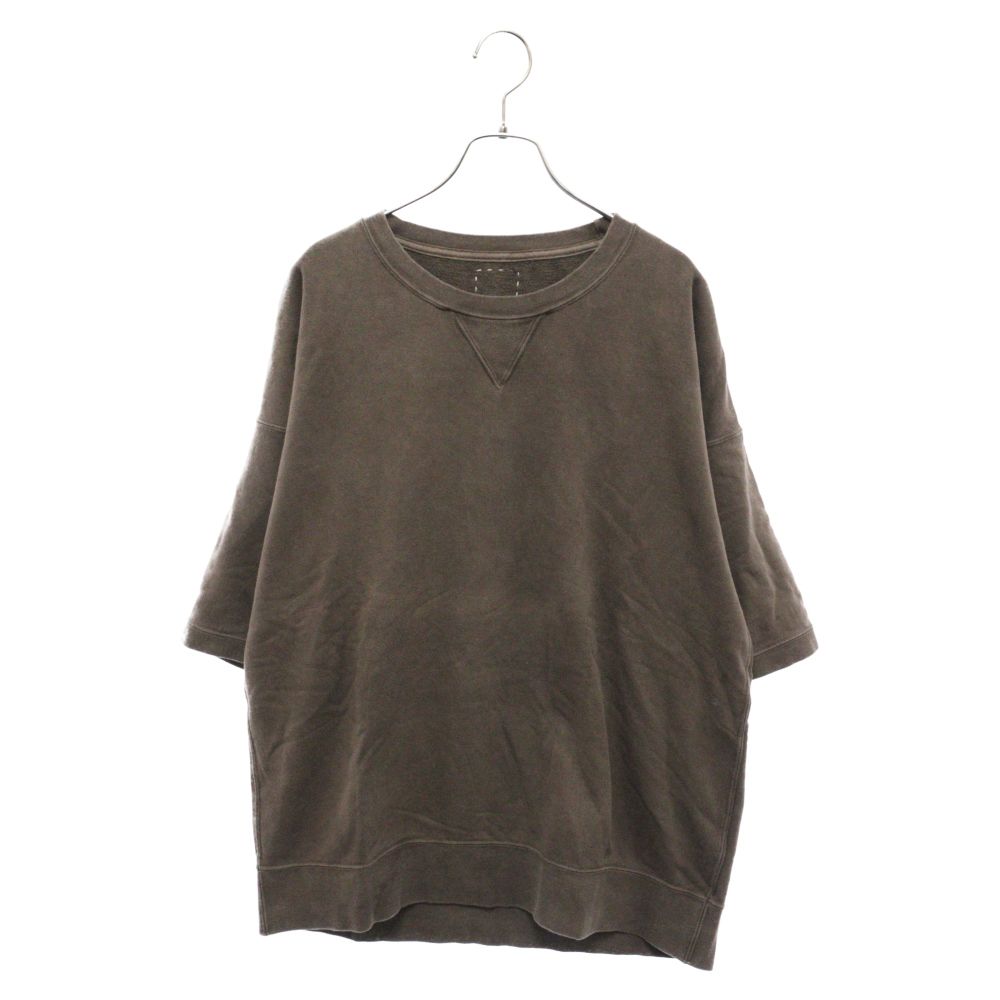 visvim メンズ トレーナー 泥染 スウェット visvim 泥染半袖スウェット