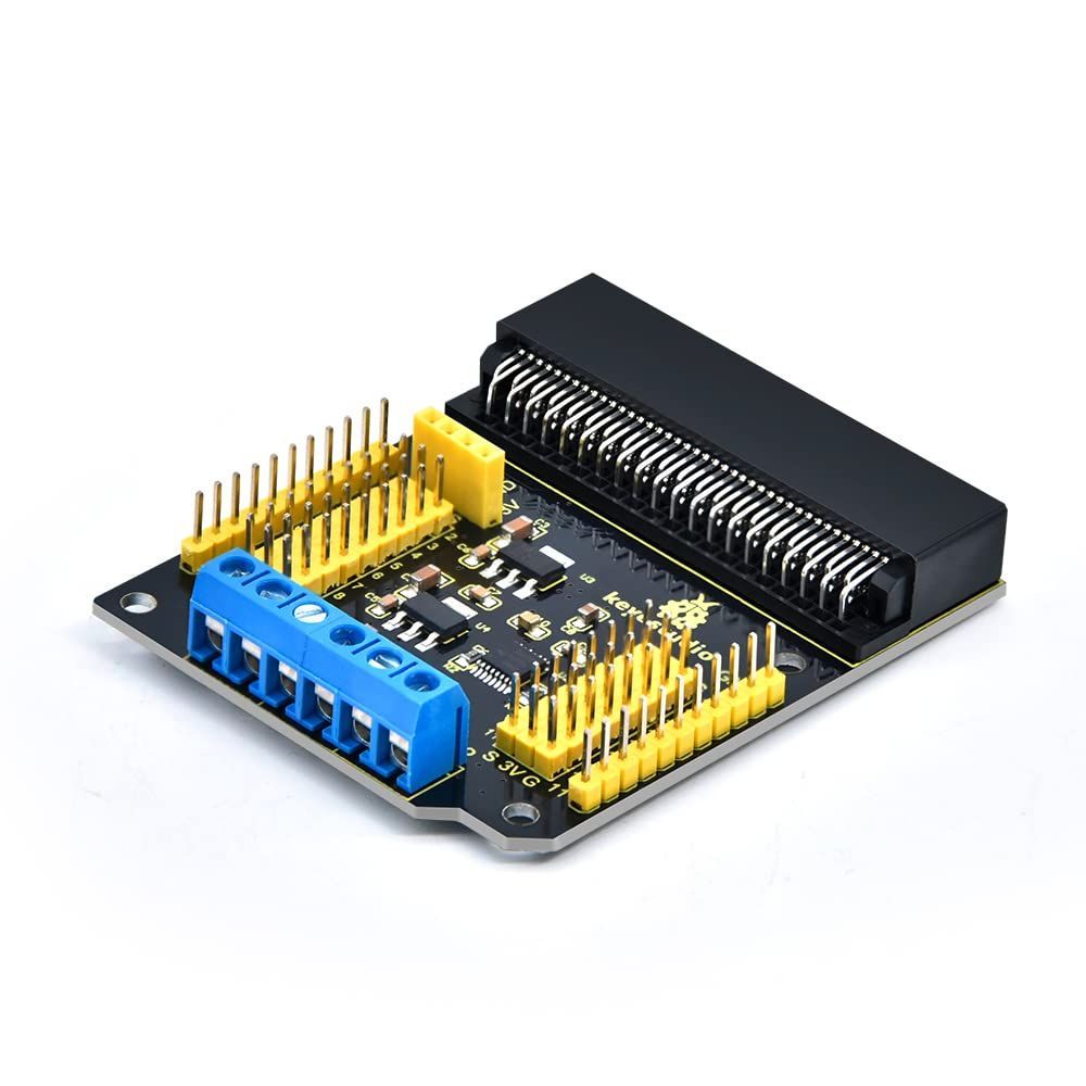 【数量限定】KEYESTUDIO モータードライバー 拡張ボード for BBC Micro:bit Microbit マイクロビット用