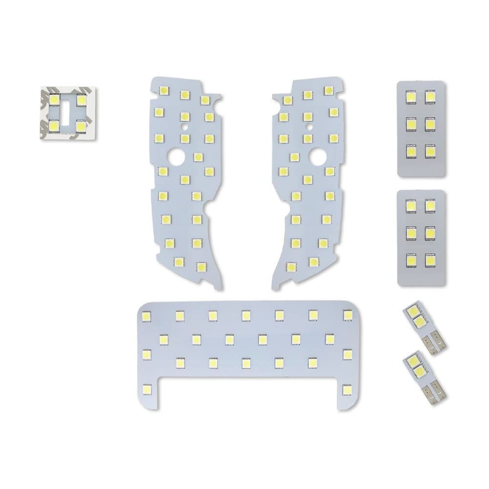 プリウス α 30系 40系 ZVW30 PHV35 ZVW40 ZVW41 LED ルームランプ セット パノラマルーフ無し 耐熱3030chip 車検対応 工具 取説付き 純白色 カスタム パーツ アクセサリー ドレスアップ TOYOTA PRI