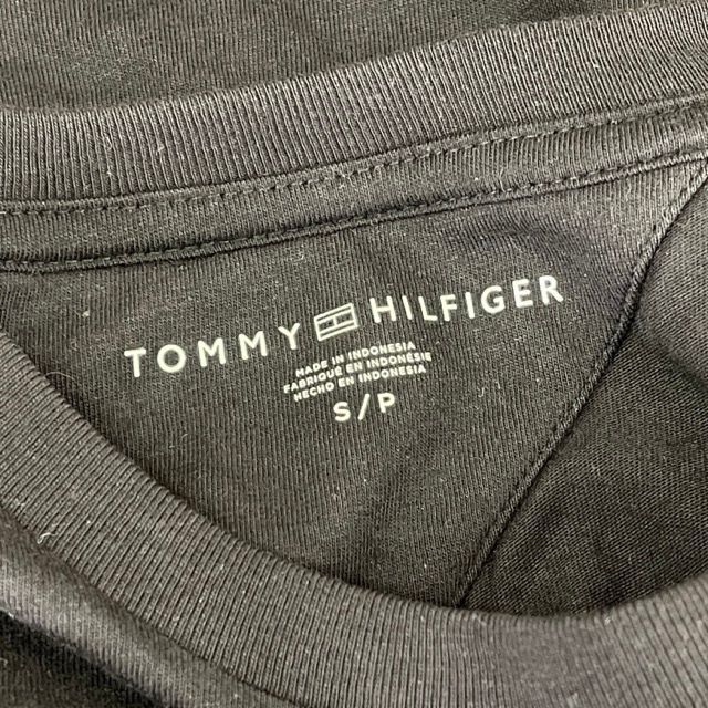 新品タグ付き TOMY HILFIGER トミーヒルフィガー Tシャツ ブラック S