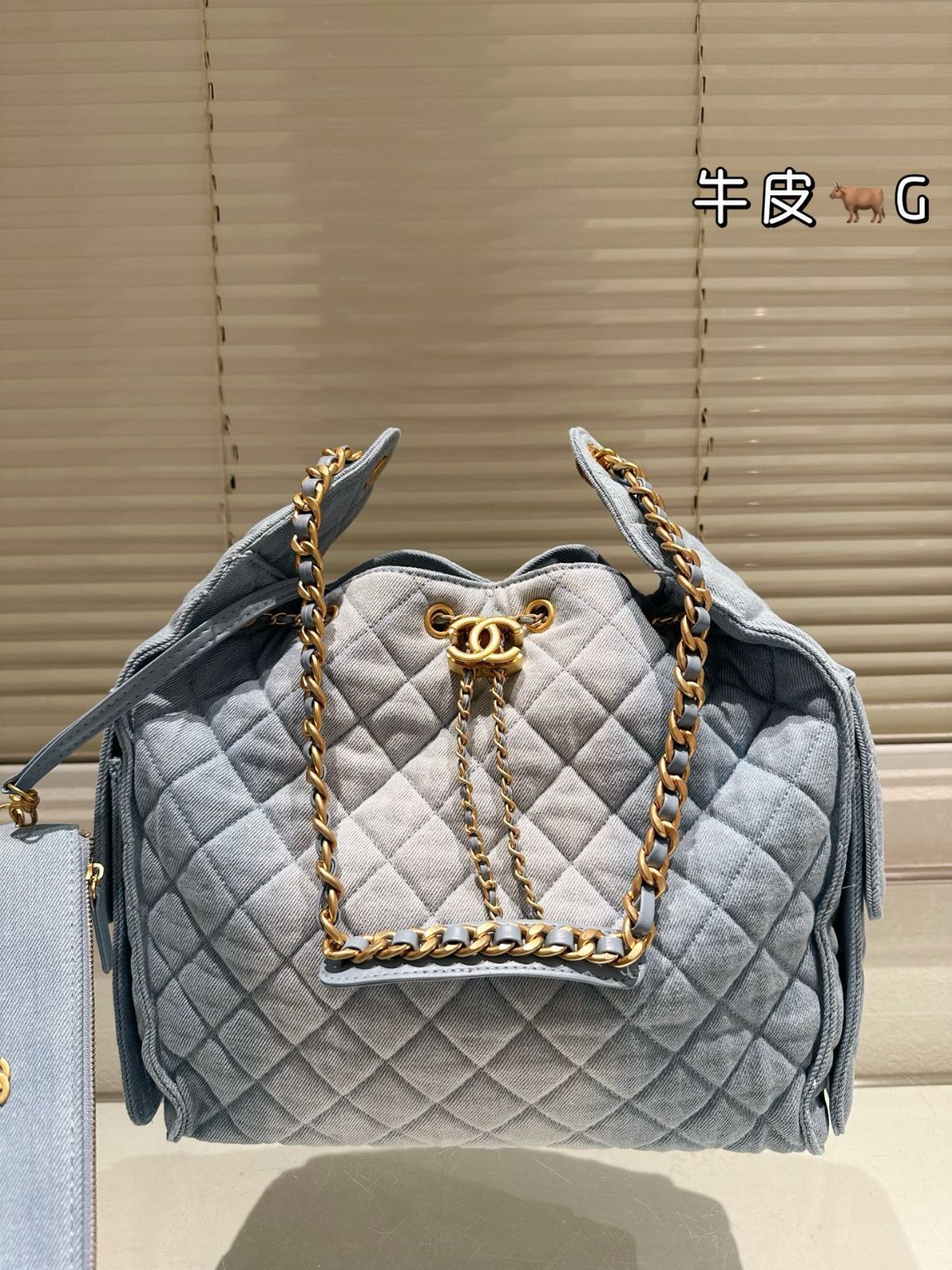 25C【デニムがキュート】◆CHANEL◆ ホーボーバッグ 25C CHANEL CC デニムなラージホーボーバッグ (CHANEL