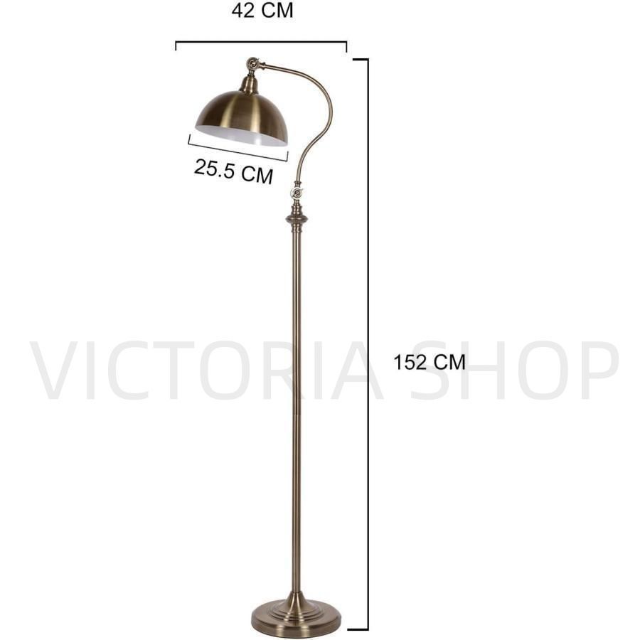 なフロアランプレトロメタルアイアンヨーロピアンスタイルのリビングルームの装飾研究室電気スタンドオフィスカウンターベッドルー