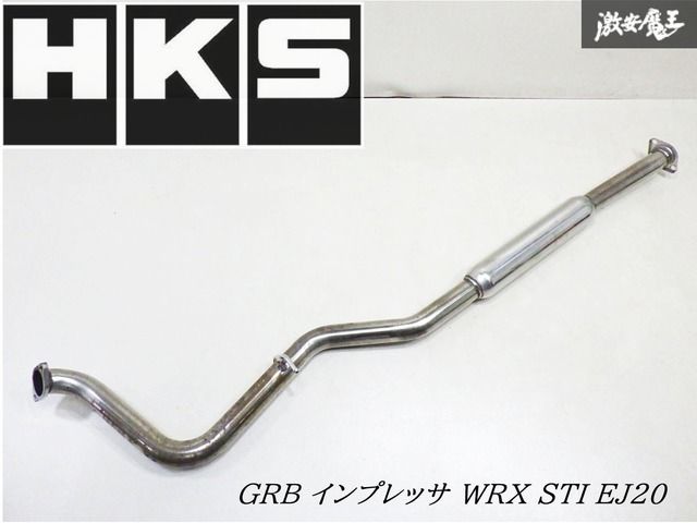 ステンレスセンターパイプ：インプレッサ WRX STI