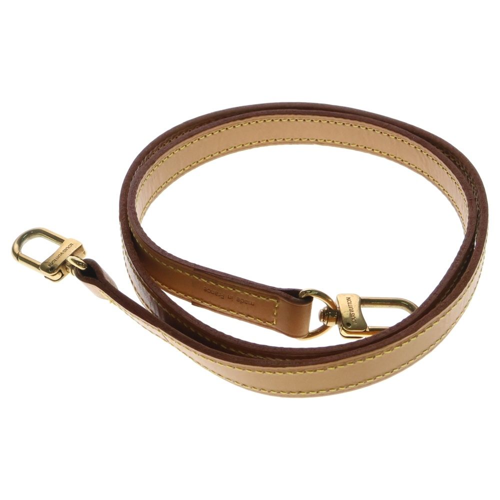 LOUIS VUITTON ルイヴィトン　レザー ショルダーストラップ ブラウン LOUIS VUITTON (ルイヴィトン) ショルダーストラップのみ