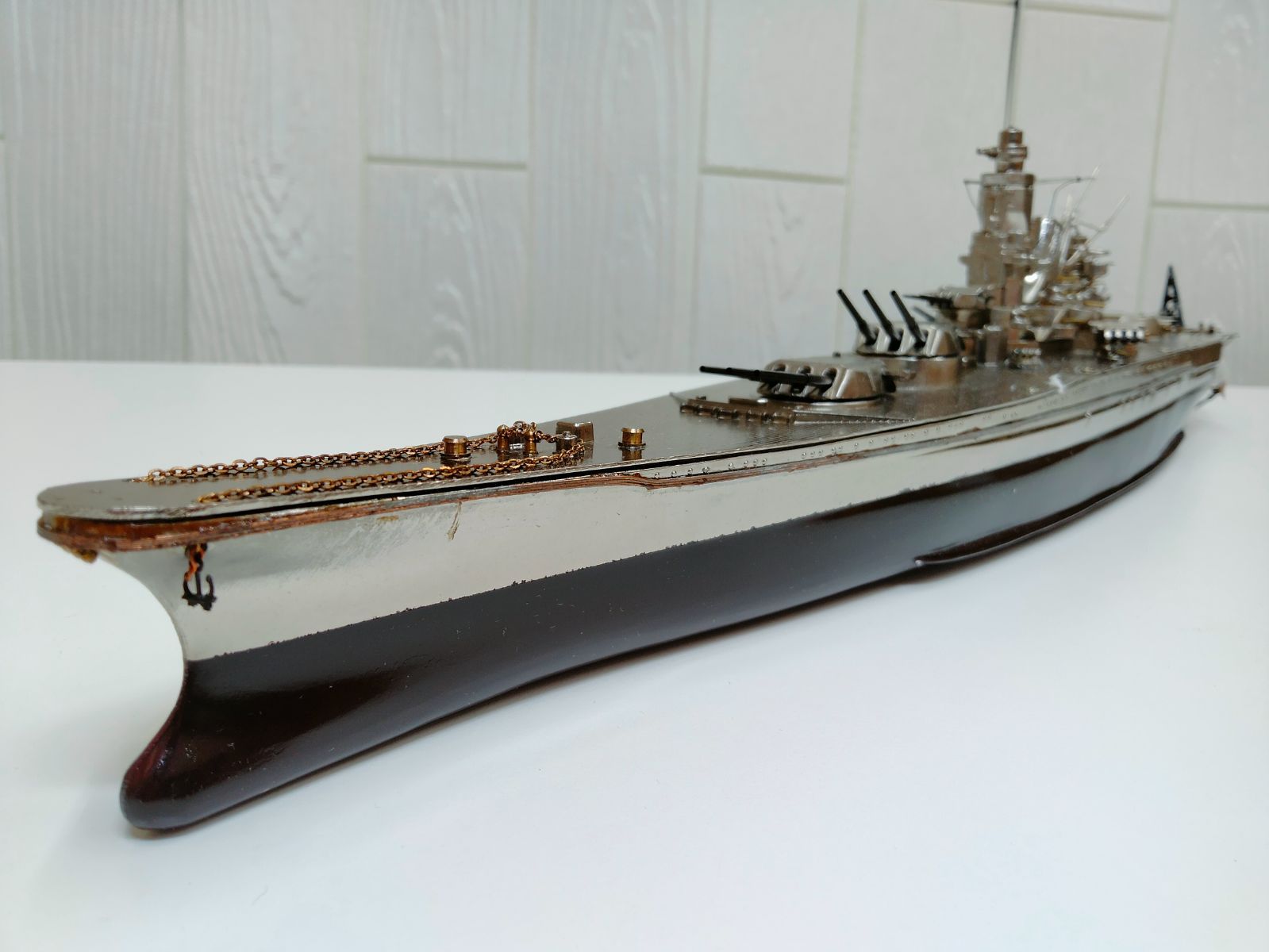 希少モデル】金属製大型精密 モデル 戦艦大和 1/550 ケース付