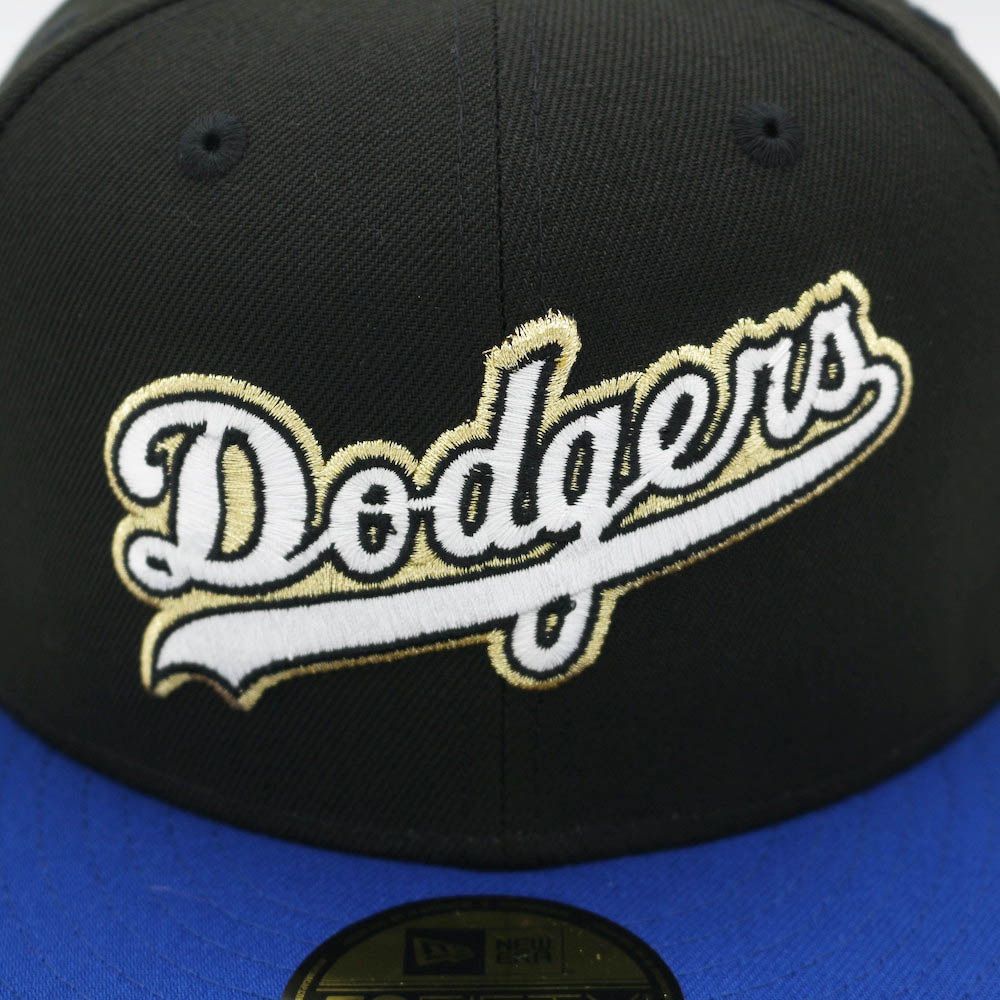 日本未発売 ニューエラ ロサンゼルス・ドジャース 40周年 サイドパッチ キャップ / NEW ERA LOS ANGELES DODGERS 40TH ANNIVERSARY SIDE PATCH 59FIFTY CAP [BLACK/ROYAL]