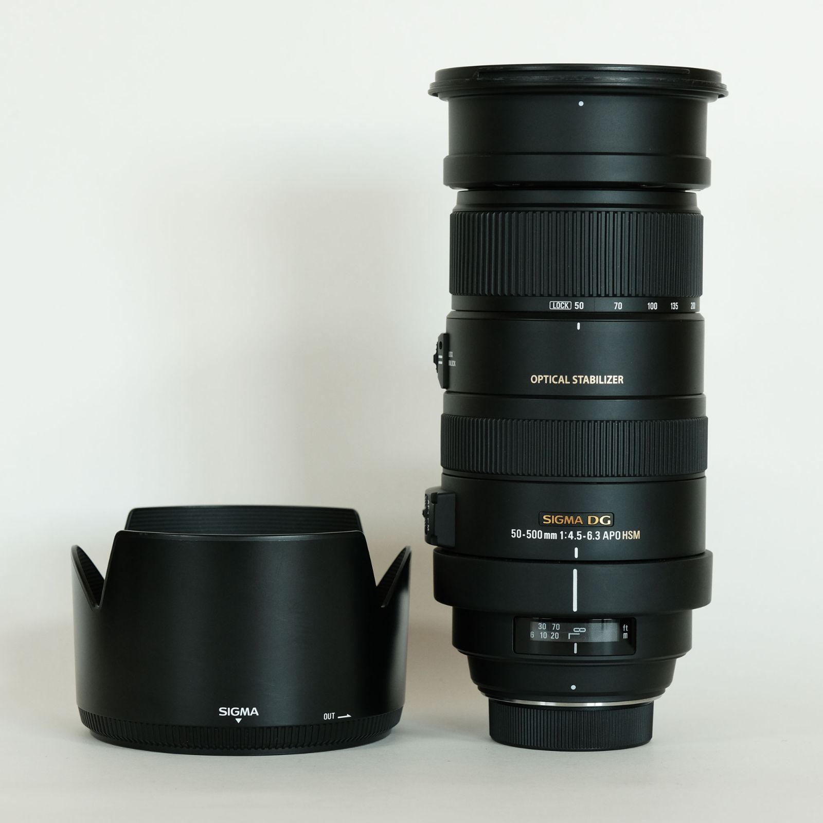 美品】SIGMA APO 50-500mm F4.5-6.3 ニコンNikon