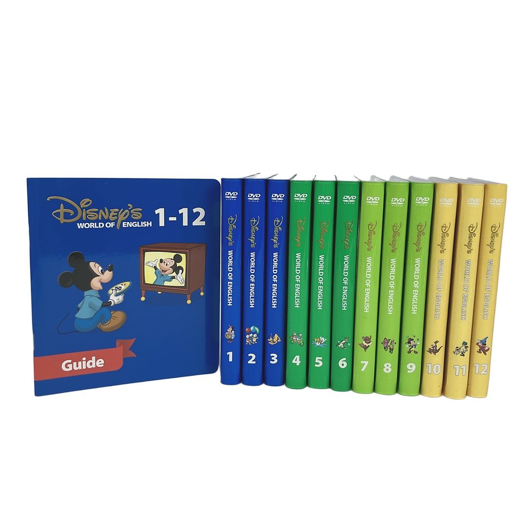 DWE ストレートプレイ DVD版 2015年頃 ディズニーワールドオブイングリッシュ 英語 教材 Y10412129