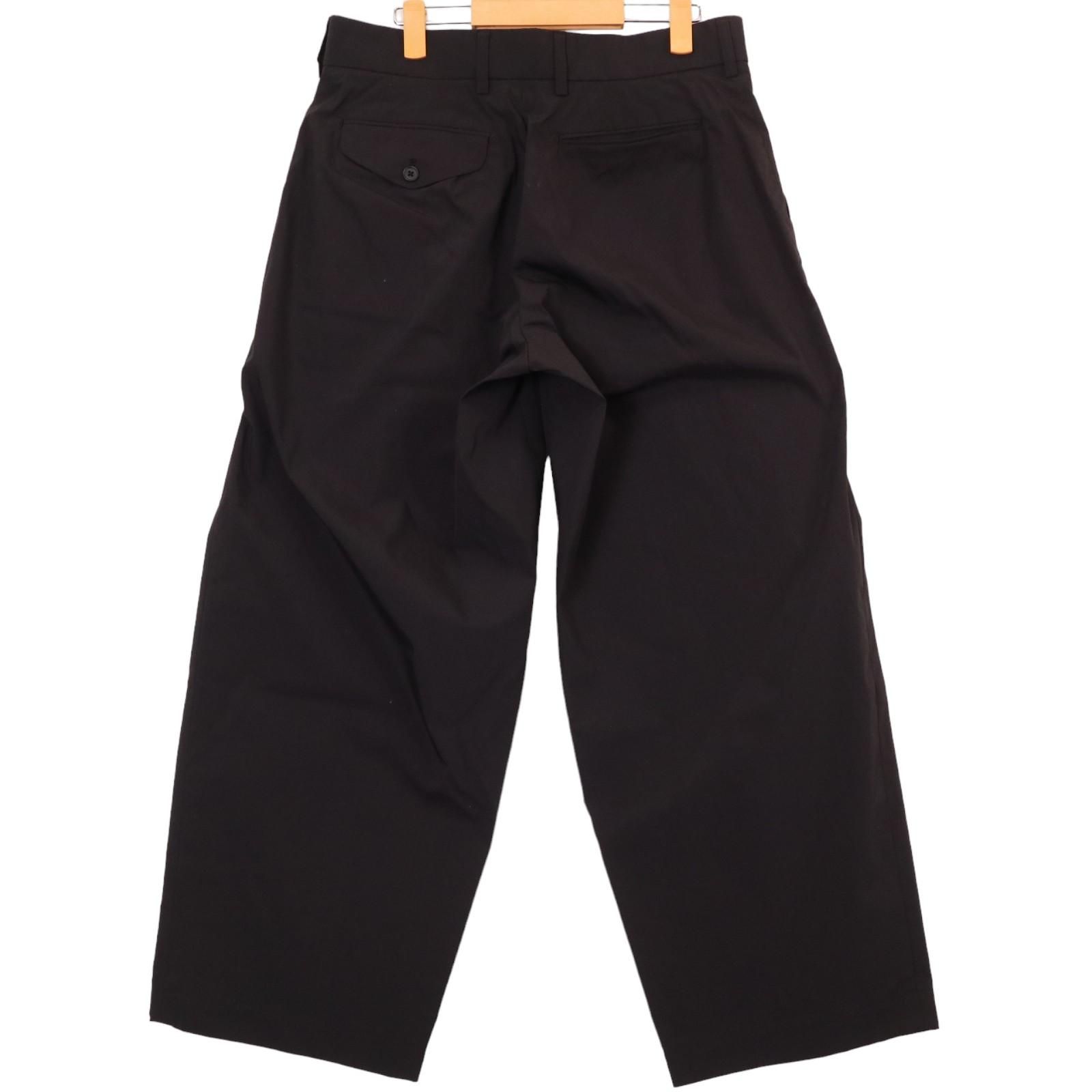 kolor カラー 24SS 24SCM-P20108S ブラック タックワイドトラウザー 1 