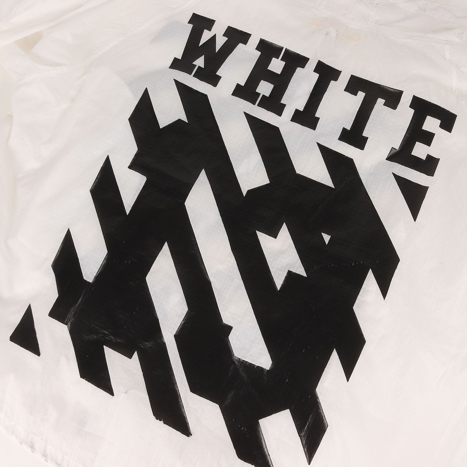 オフホワイト ポリエチレン ジャケット XS オフホワイト ポリエチレン ジャケット XS