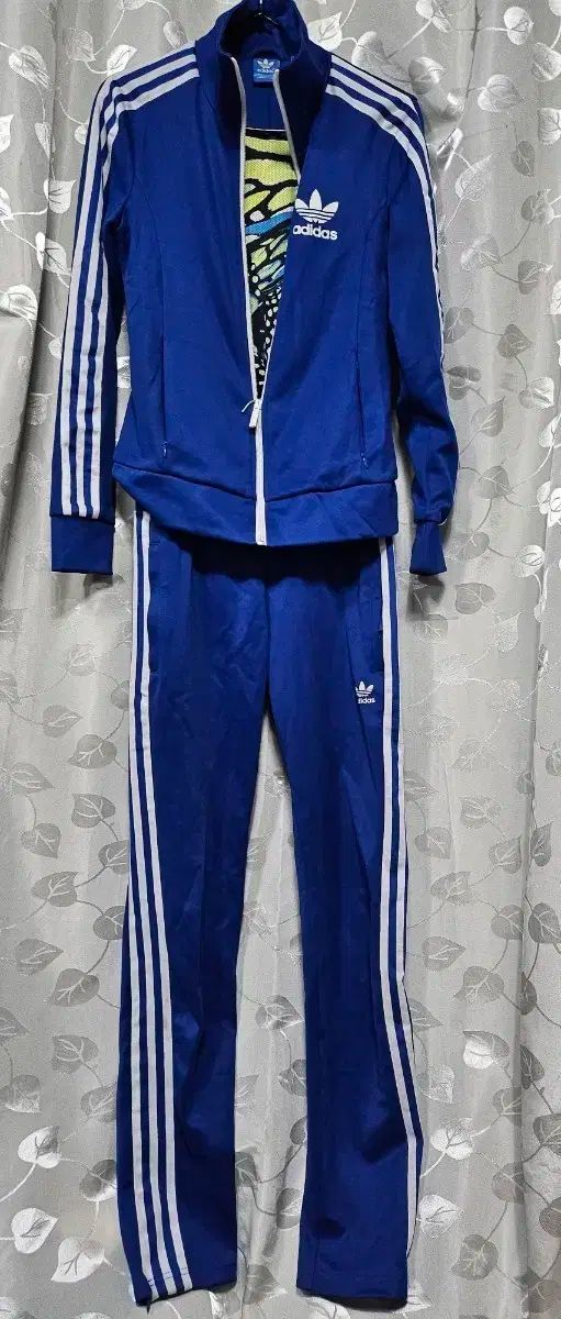 adidas アディダス 青 トレーニングウェア セット