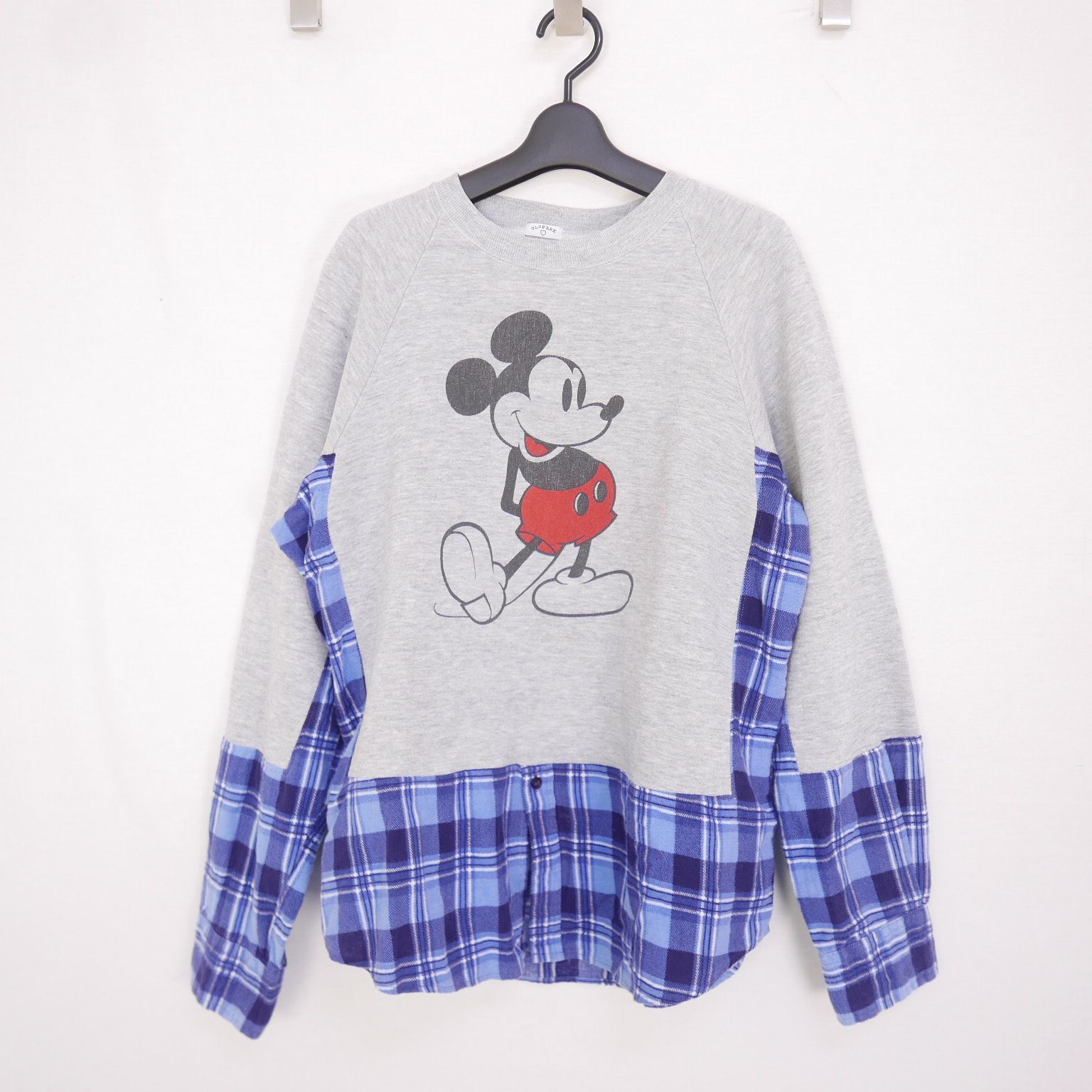 OLD PARK オールドパーク DOCKING SWEAT MICKEY トップス 再構築 