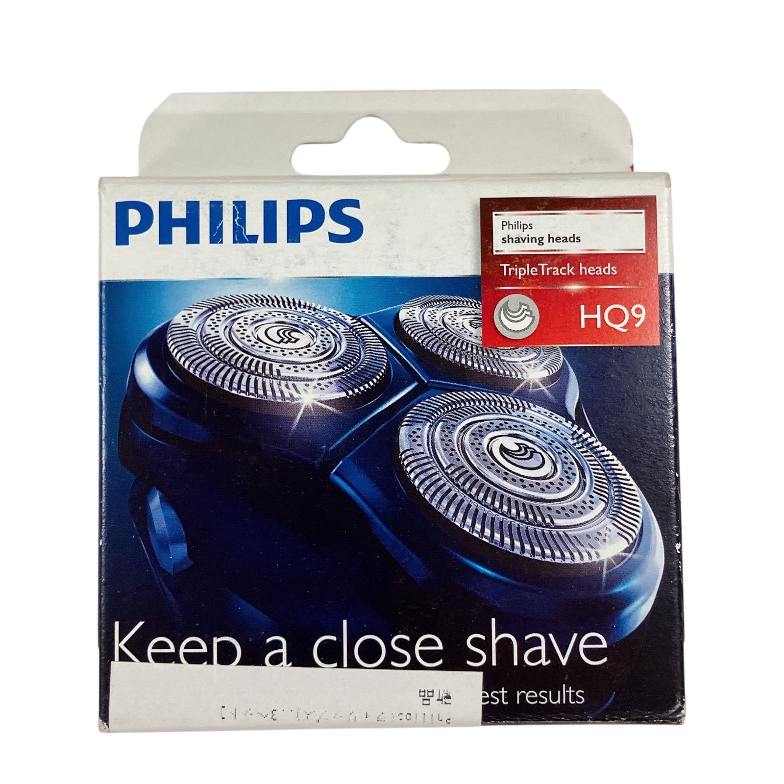 WJ10 ♥ PHILIPS フィリップス シェーバー用替刃 トリプルトラックヘッド HQ9