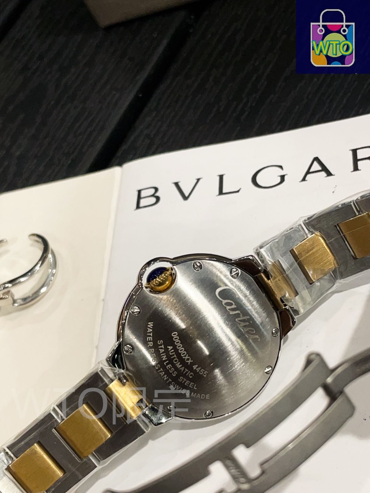Cartier] ブルーボア 33mm レディースウォッチ - 専用ケース