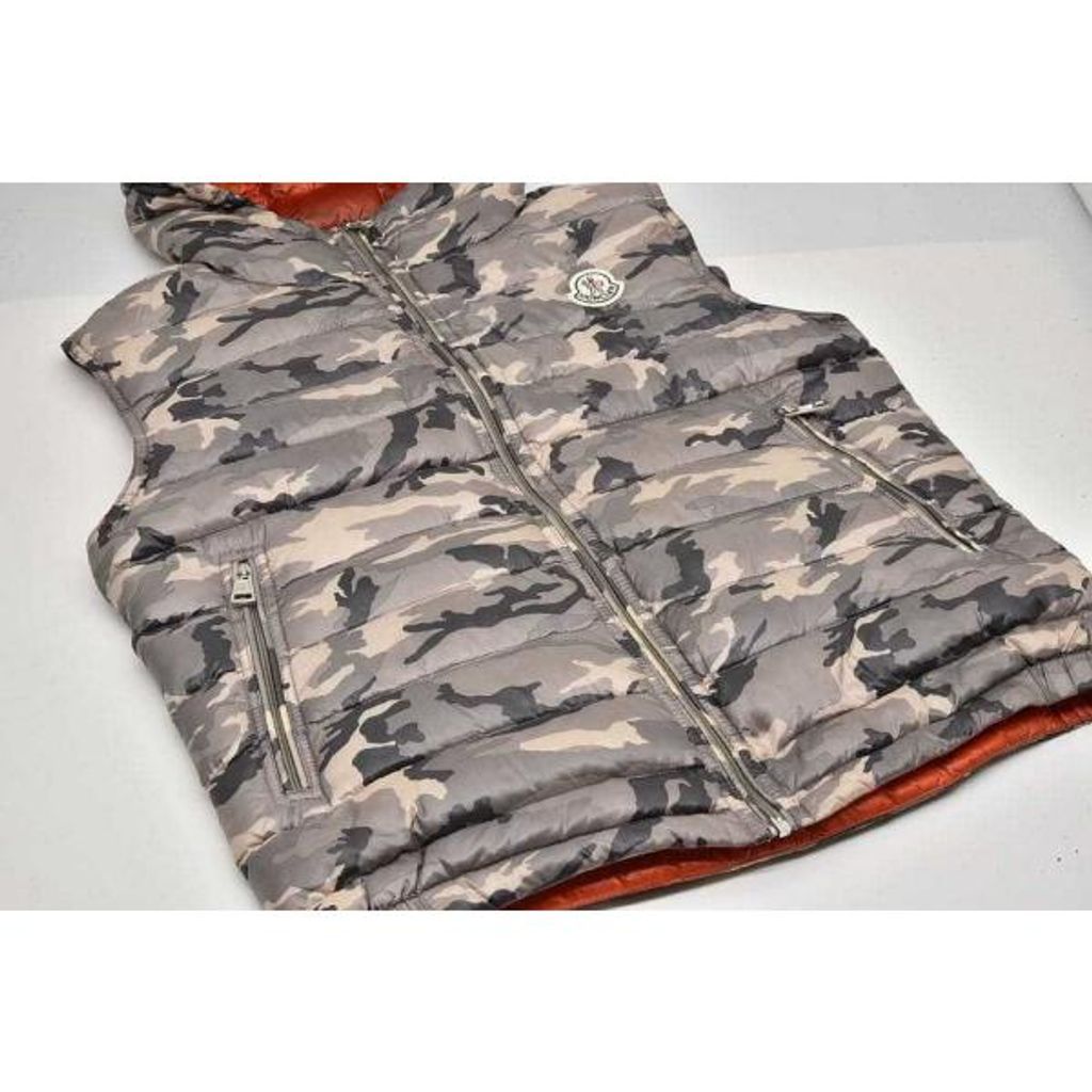 最大サイズ モンクレール　GILET PATRICK カモフラ　ダウンベスト 6 モンクレール MONCLER パトリック ジレ PATRICK GILET ダウンベスト