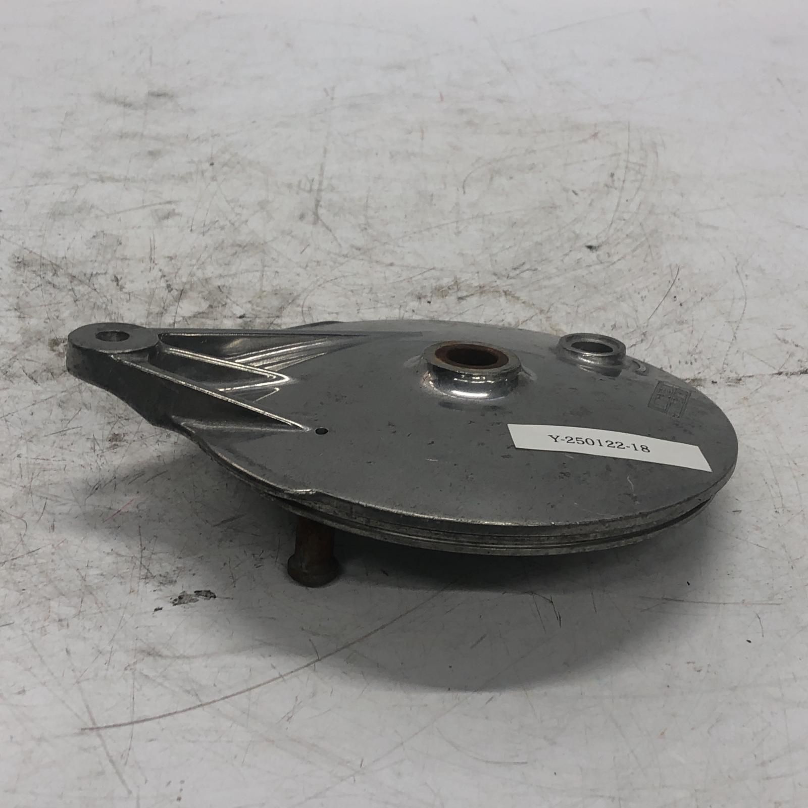 SUZUKI GS400 リヤブレーキパネル スズキ gt380ブレーキドラムパネル