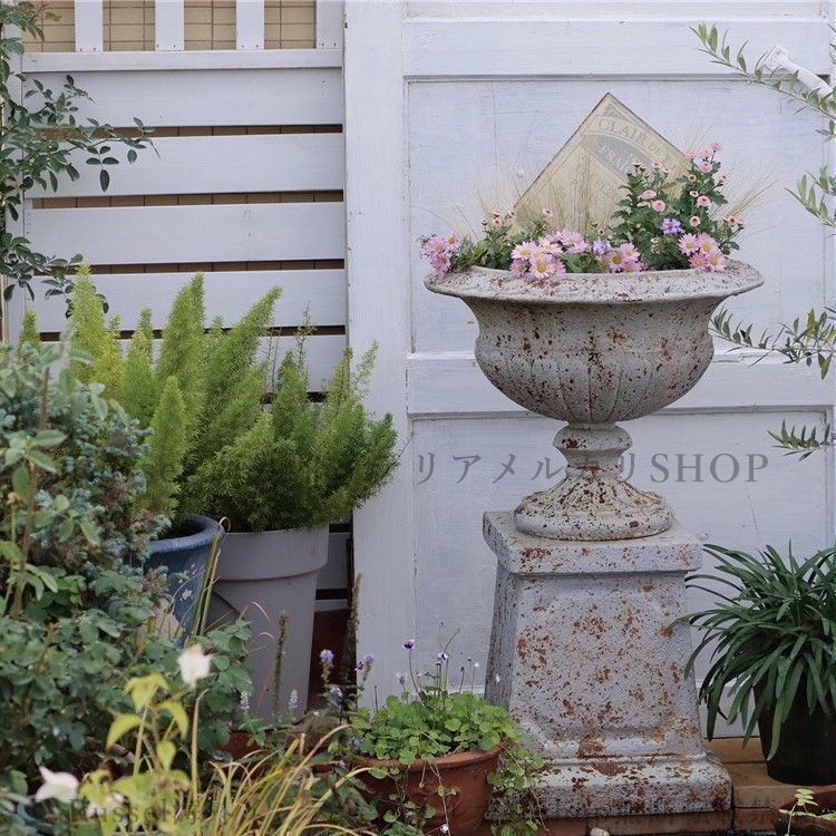 ガーデン オーナメント ヴィンテージ調 オブジェ 古代ローマ風