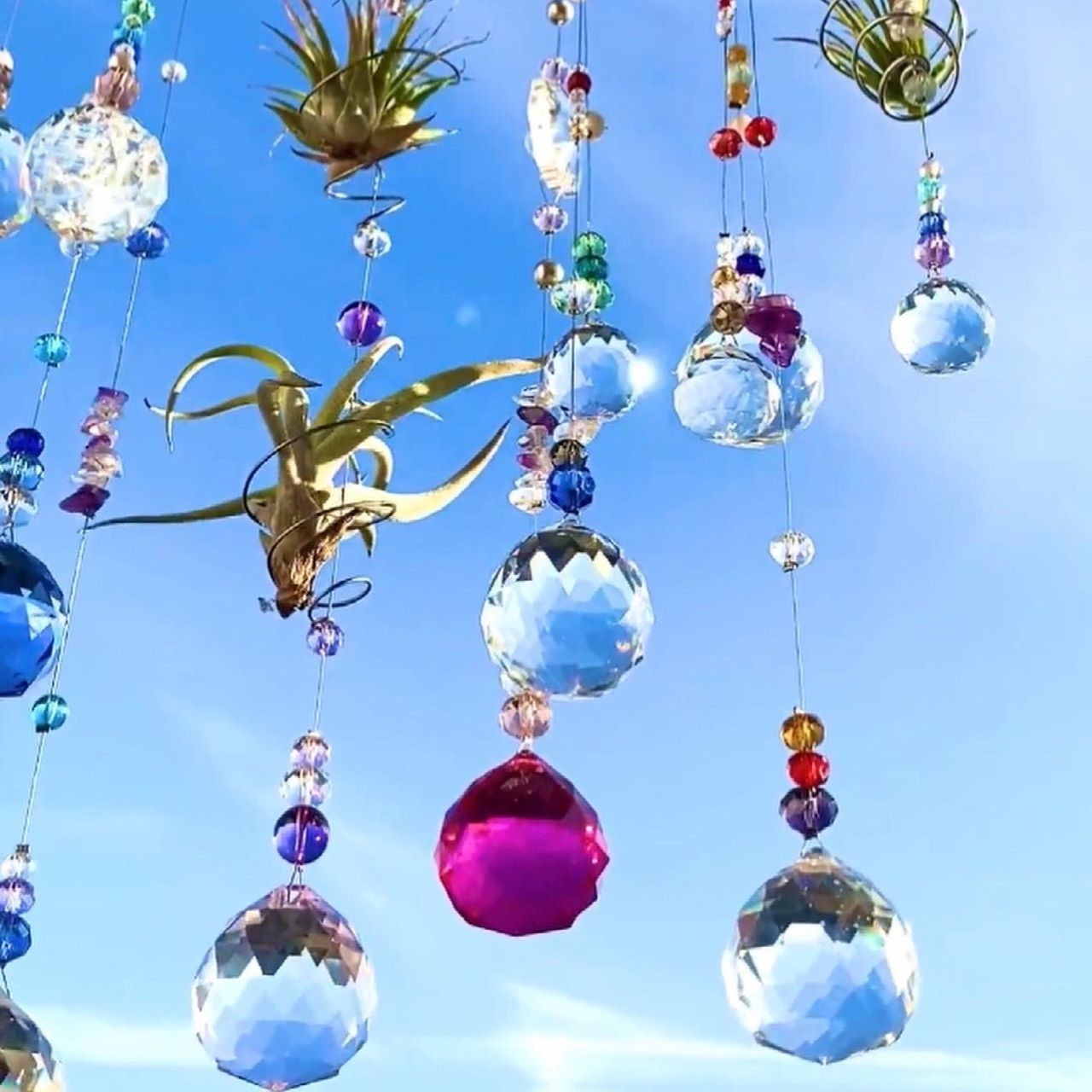 オリジナル幸運サンキャッチャー 3本セット