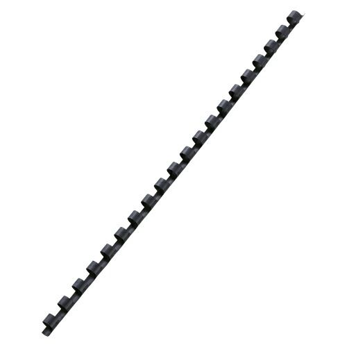 アコ ブランズ GBCドキュバインド プラスチックリング 黒 16mm A4 20穴 100本入 PR1620A4Z-BK 1点
