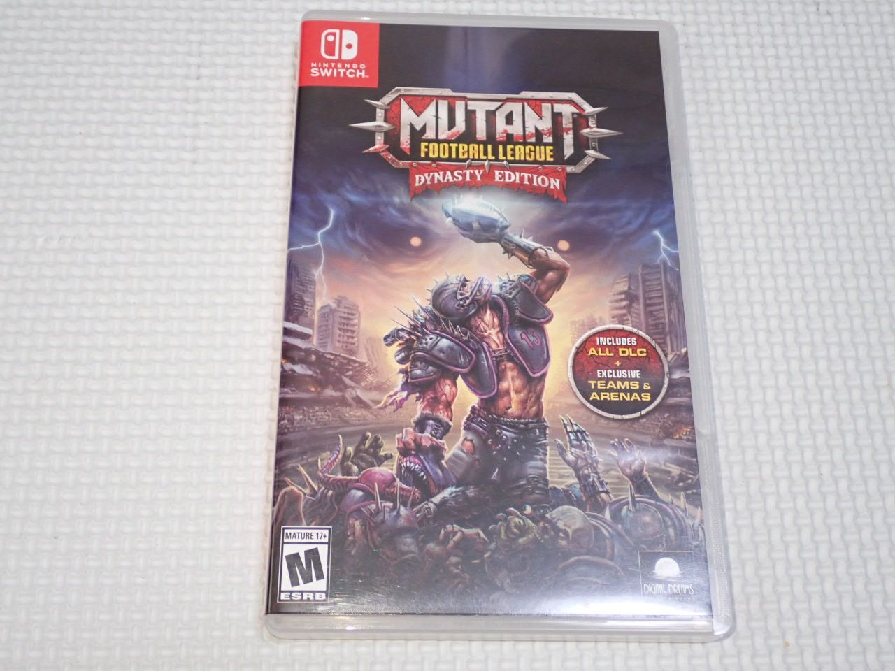 SWITCH MUTANT FOOTBALL LEAGUE DYNASTY EDITION 海外版 北米版 ソフト付 動作 済