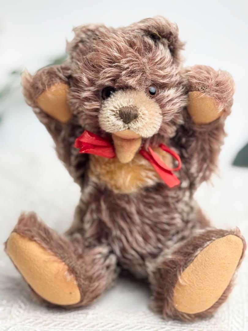 シュタイフ★Zottelbear Zotty 22cm★小豆色のゾッティベア/熊 送料無料☆シュタイフ☆Zottelbear Zotty 22cm☆小豆色の