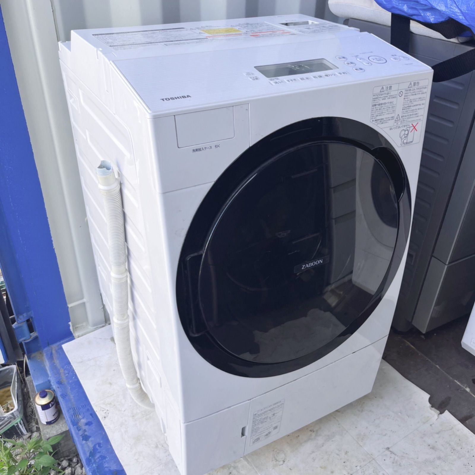 送料無料！※ジャンク品 東芝おしゃれホワイトドラム式洗濯機 TW-117A7 送料無料！※ジャンク品 東芝おしゃれホワイトドラム式洗濯機 TW
