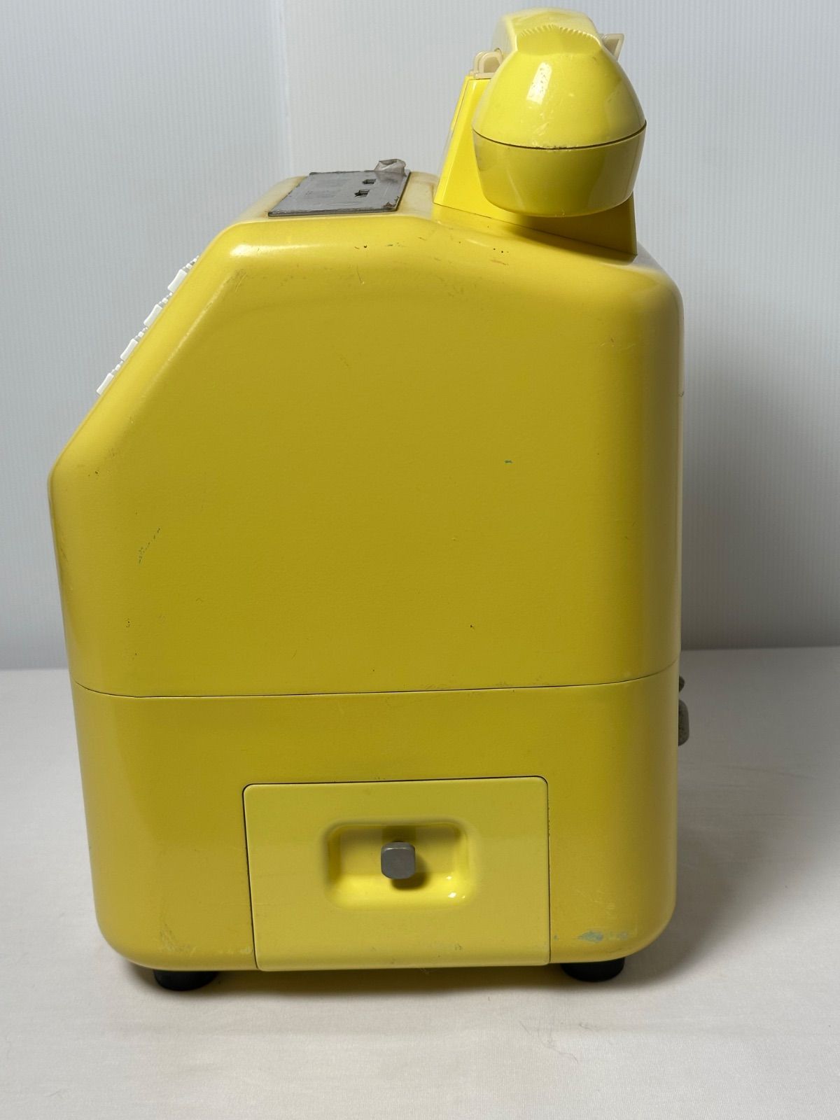 日本電信電話公社 プッシュ式 公衆電話 黄電話 昭和レトロ