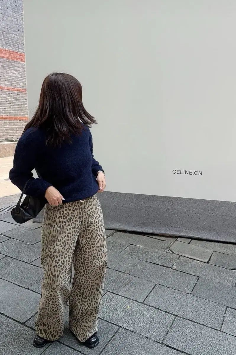 Deventy レオパードパンツ M