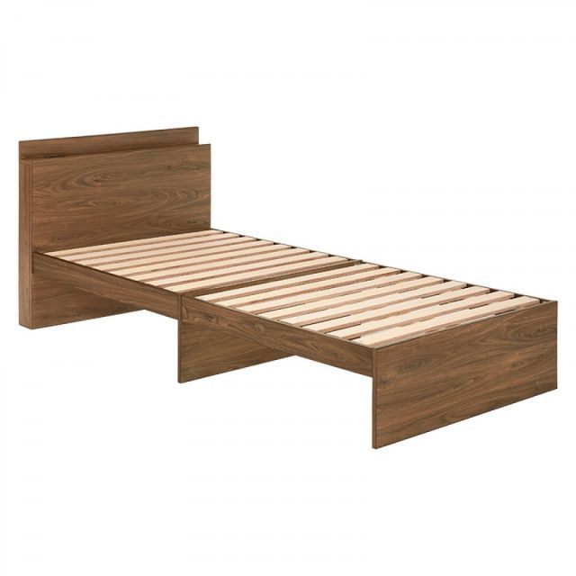 萩原 Hagihara KB-3052SBBR シングルベッド 新生活 インテリア 家具おしゃれ