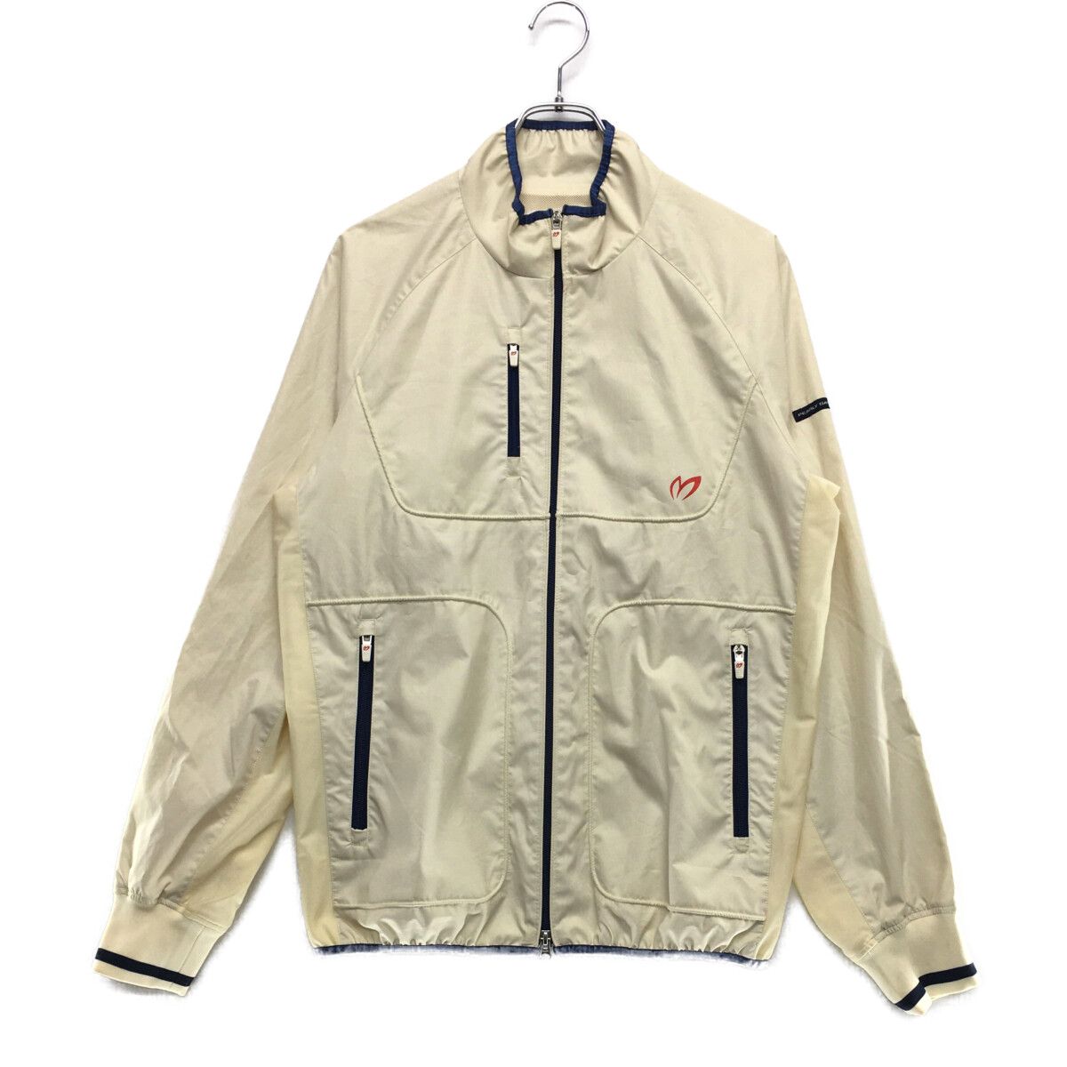 中古 メンズ マスターバニーエディション MASRTER BUNNY EDITION フルジップアウター 5(L) ホワイト メッシュ裏地
