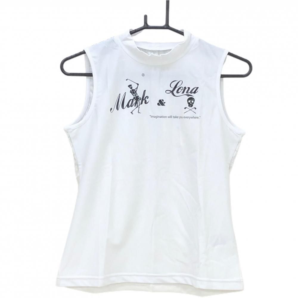マークアンドロナ　レディース　ノースリーブウエア　黒　38サイズ 中古 レディース マークアンドロナ MARK&LONA ノースリーブ 38(M