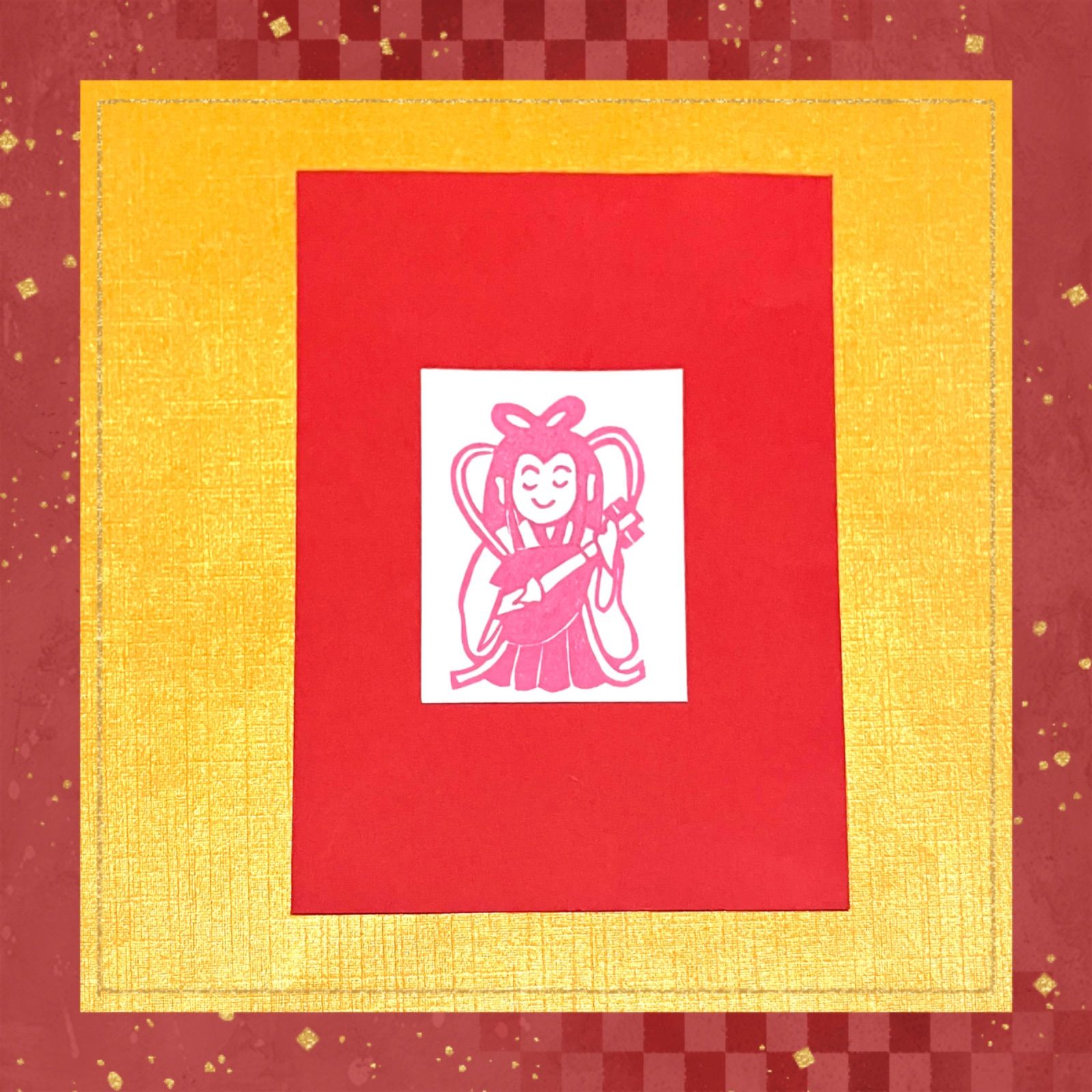 公式 ⌘縁起物はんこ〓【七福神7個セット】4.5×3cm ⌘縁起物はんこ