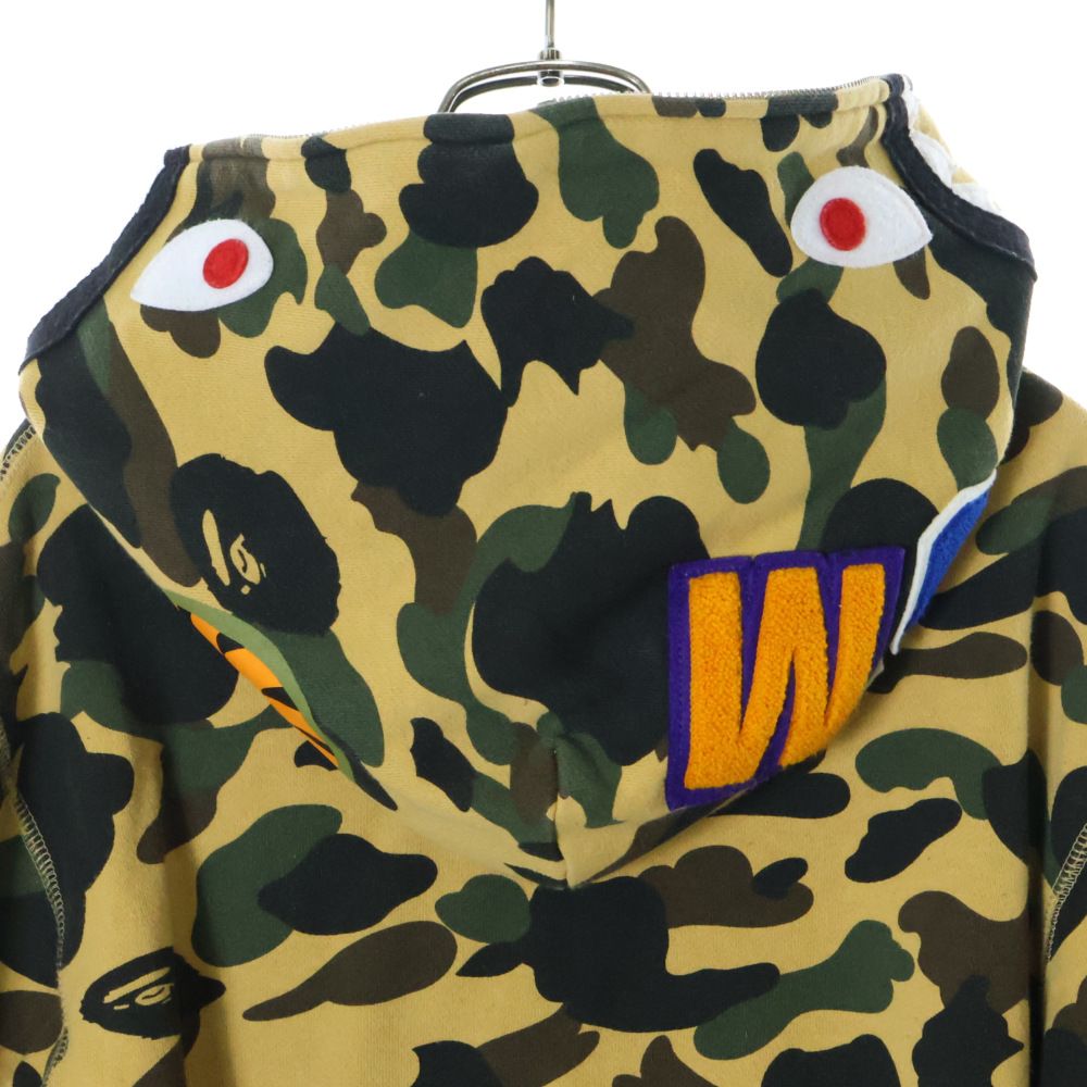 00s アベイシングエイプ APE スウェット 迷彩 マルチカラー 希少 A BATHING APE (ア ベイシング エイプ) 00s 1stカモ 猿迷彩