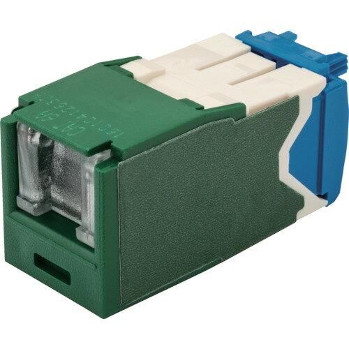 2営業日で発送 パンドウイットコーポレーション パンドウイット カテゴリ6A シャッター付モジュラージャック 緑